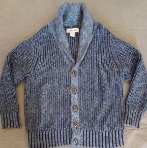 Cherokee XS Youth blue cardigan
